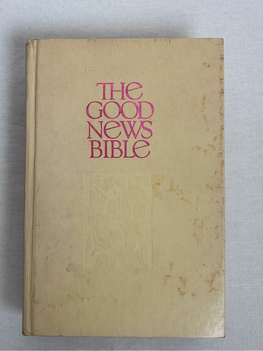 VINTAGE 1976 THE GOOD NEWS BIBLE HARDCOVER TEV BROADMAN PRESS
